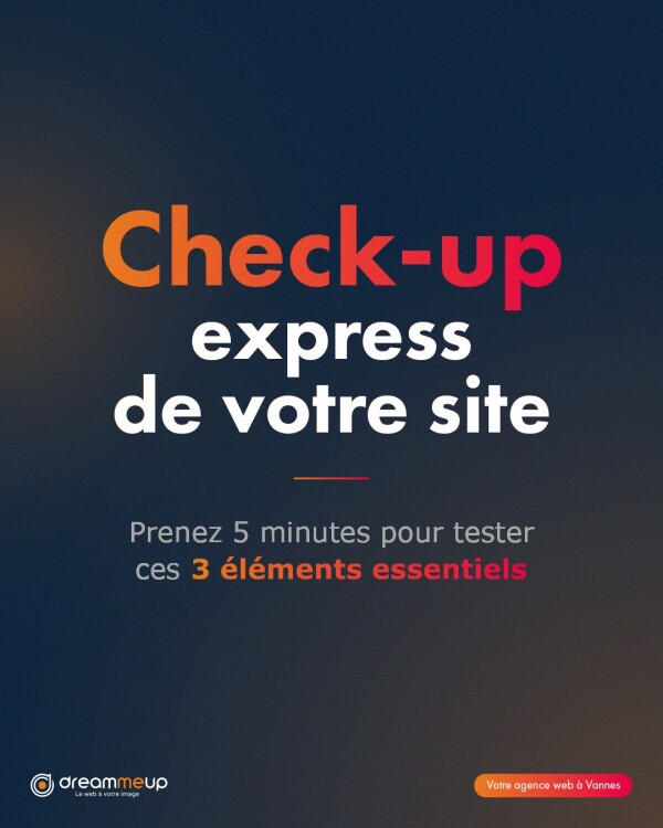 Profitez d'un petit moment de calme estival pour faire ces 3 vérifications express sur votre site :
