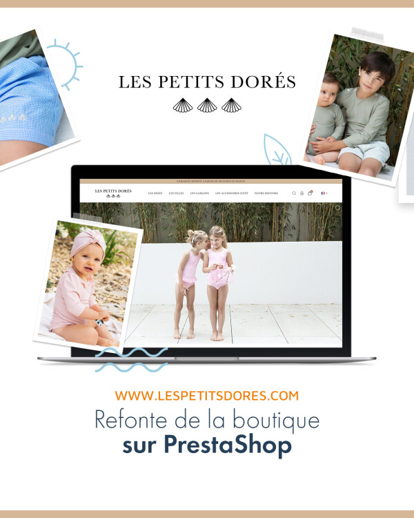 Les Petits Dorés font peau neuve pour leur collection 2026 !