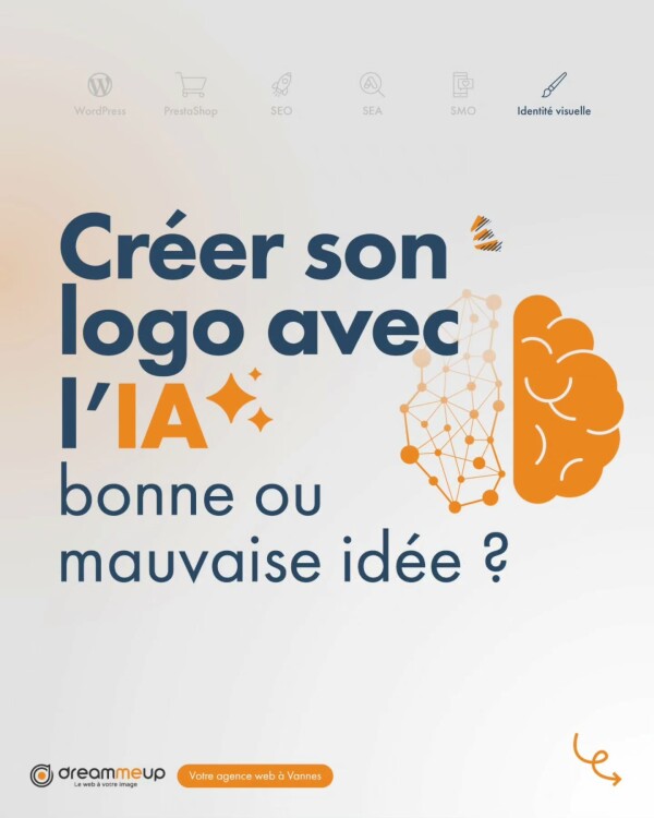Un logo créé avec l'IA, est-ce vraiment une bonne idée ?