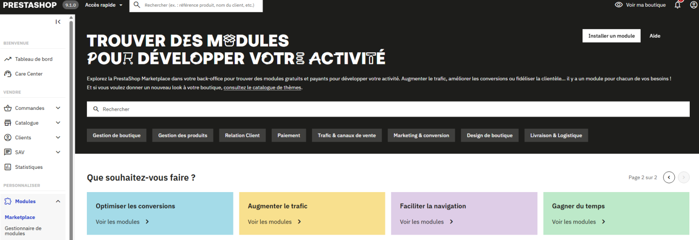 modules prestashop