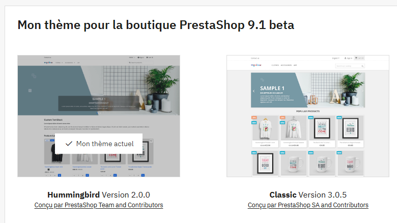 theme prestashop